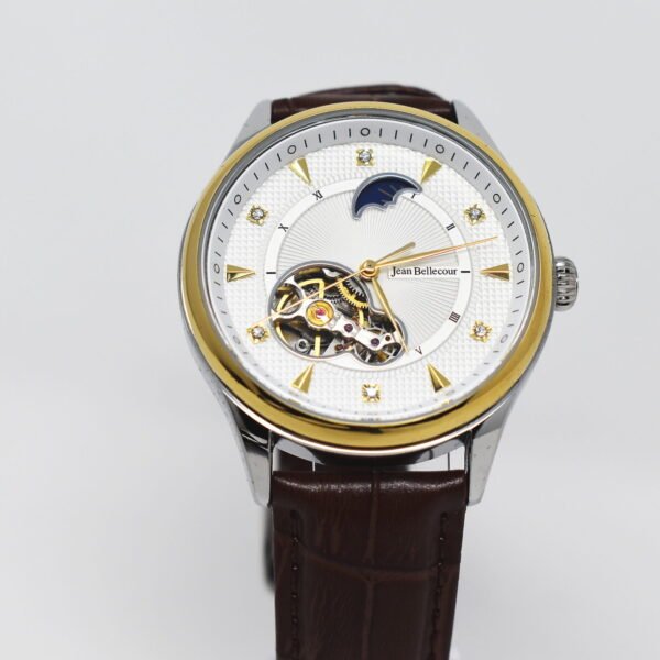 Jean Bellecour Men's Analogue Automatic Watch with Stainless Steel Strap JBP1901