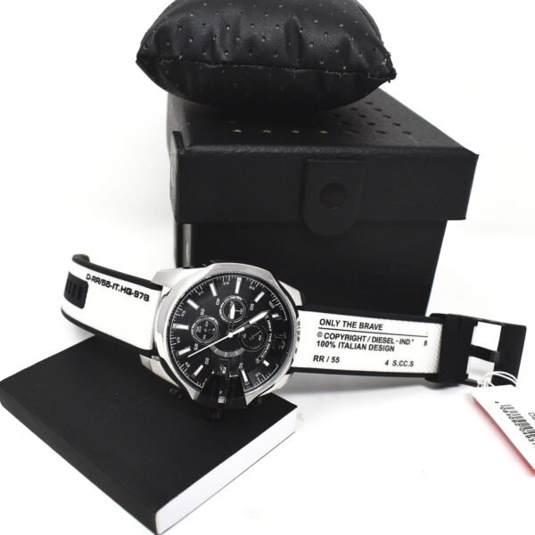 Diesel Watch DZ4564 Baby Chief Chronograph Black Dial Quartz  100M Men's