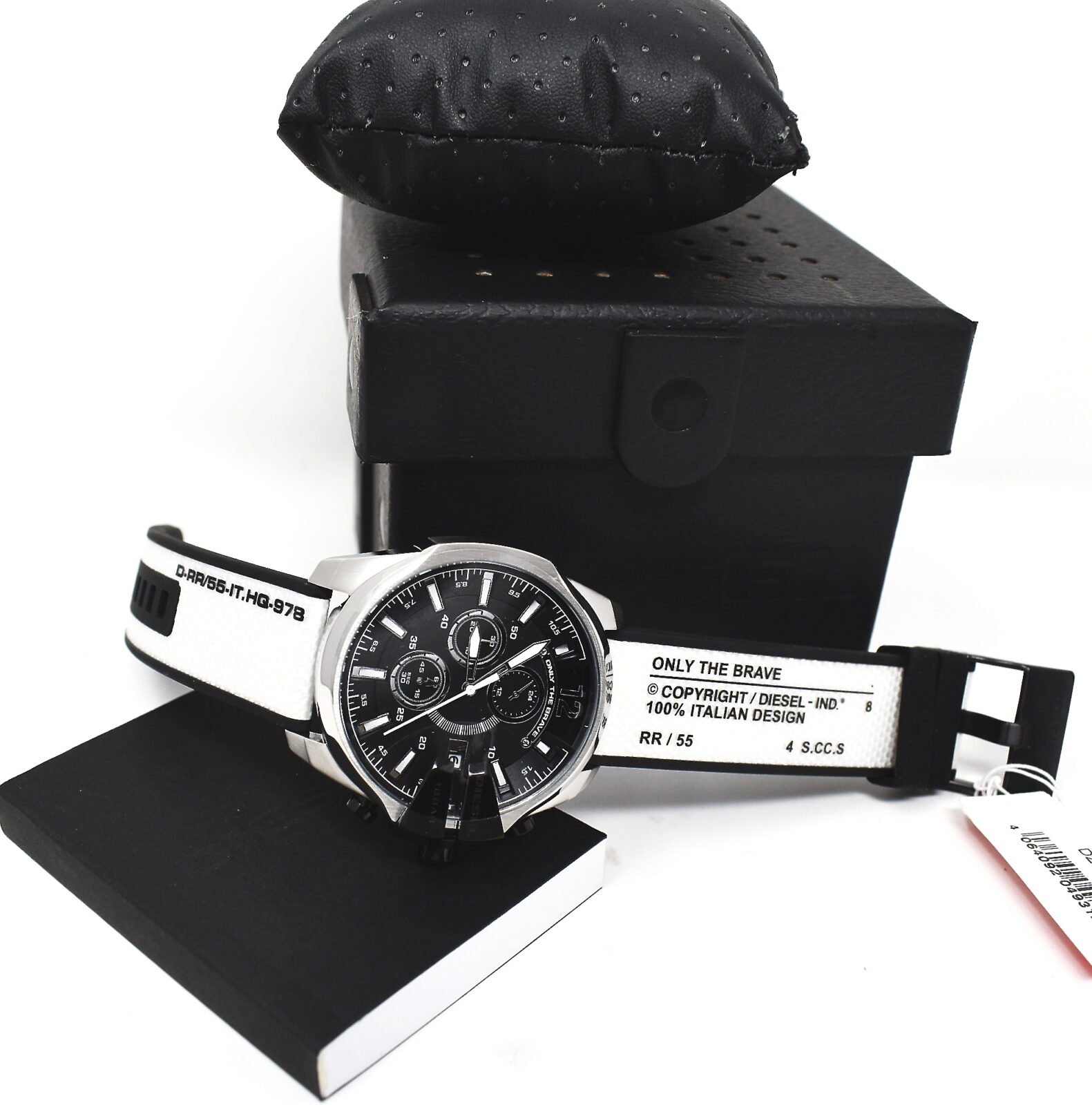 Diesel Watch DZ4564 Baby Chief Chronograph Black Dial Quartz 100M Men\'s -  Fidelity Store