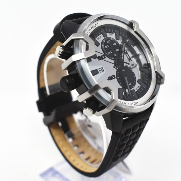 Diesel Watch DZ4571 Griffed Stainless Steel Fashion Analogue Quartz