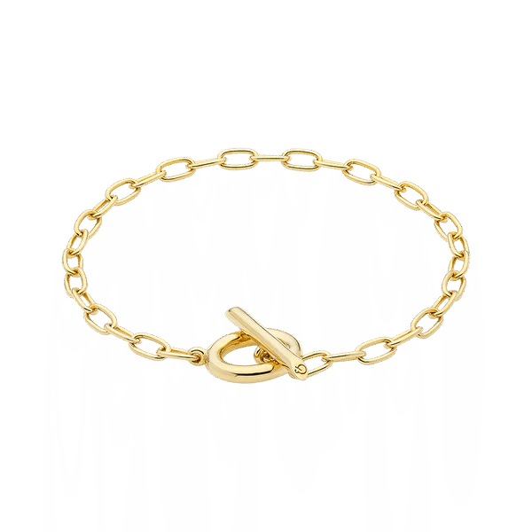 LARSSON & JENNINGS ASTA BRACELET 18CT GOLD PLATE BRACELET