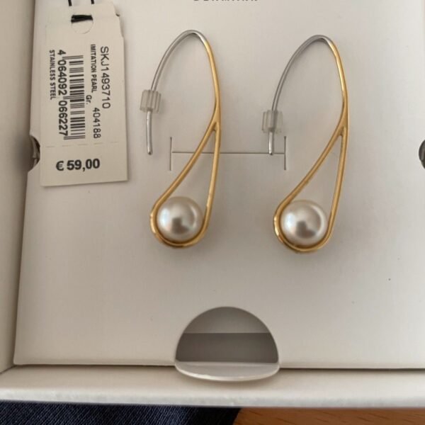Skagen Earrings Pearl Detail SKJ1493710