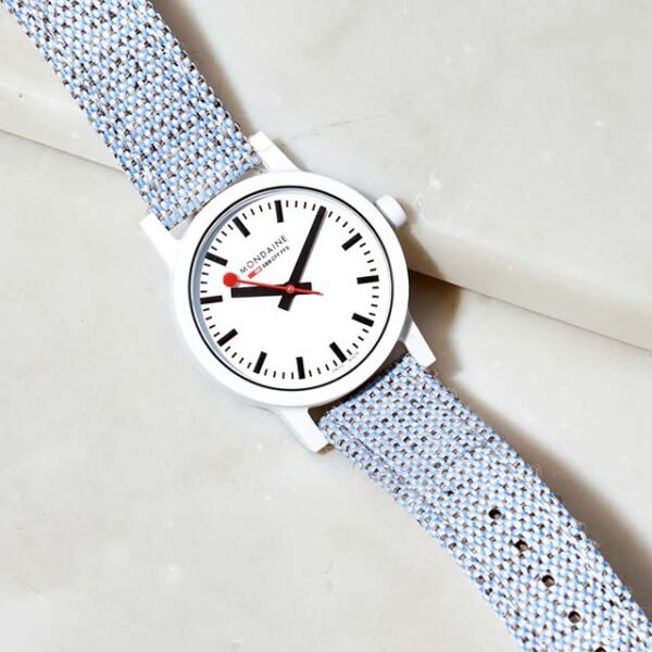 Mondaine Classic Essence White Dial Quartz Ladies Watch MS1.32110.LD