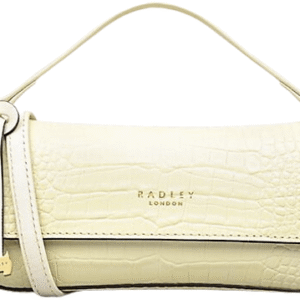 Radley Vale Close Croc Leather Mini Flapover Multiway Grab Evening Bag