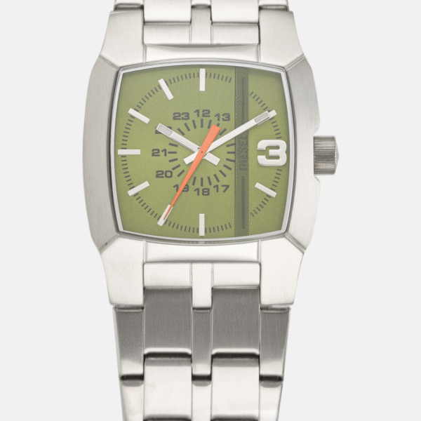 Diesel Men's Watch Cliffhanger Stainless Steel Green Dial DZ2150