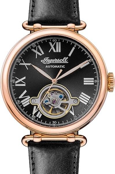 Ingersoll Protagonist Automatic Watch 46 mm PVD Rose Gold Black I08903
