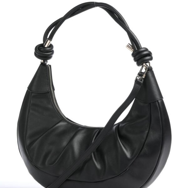 Ted Baker Twilila Twisted Handle Leather Cross Body Bag Black