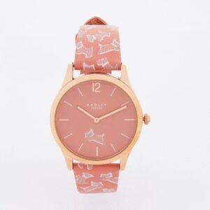Radley Watch with Leather Strap Pink RY21554A