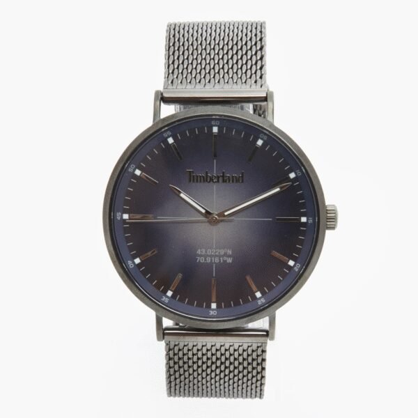 Timberland Men's Watch Blue Dial & Grey Stainless Steel Strap TDWGG2231104