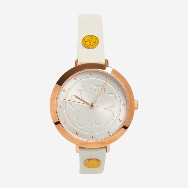 Ted Baker Ammy Magnolia Cream Stainless Steel Fashion Quartz Watch BKPAMS214