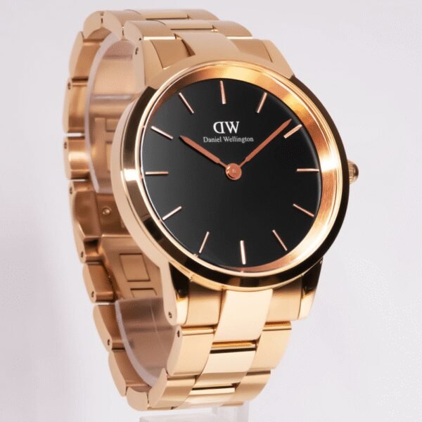 Daniel Wellington Unisex Watch DW00100344 Iconic Link Rose Gold 40mm
