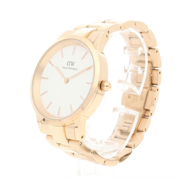 Daniel Wellington Watch DW00100343 Unisex Iconic Link Rose Gold 40mm