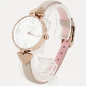 Kate Spade Watch | Hollis Hearts Quartz | Mother of Pearl Dial | KSW1548 | Rose Gold