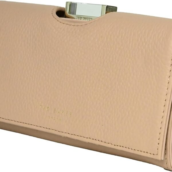Ted Baker London Bitaas Large Bobble Matinee Purse Wallet in Mink Leather