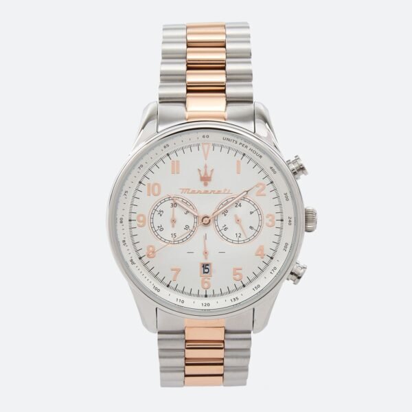 Maserati Men’s Watch Tradizione Silver Dial Quartz R8873646002 100M