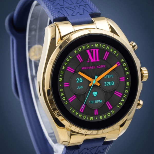 Michael Kors Gen 6 Bradshaw Navy Silicone Touchscreen Smartwatch MKT5152