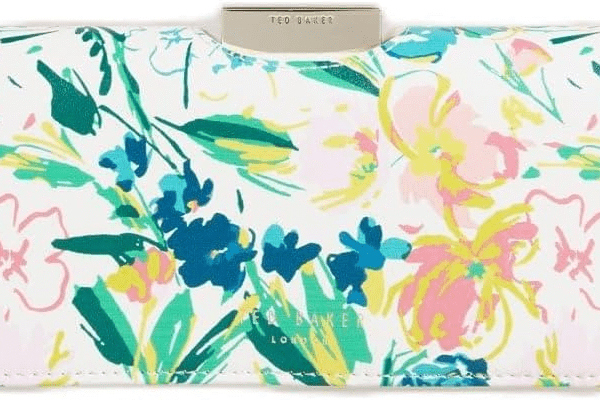 Ted Baker Meliika Magnolia White Leather Matinee Purse