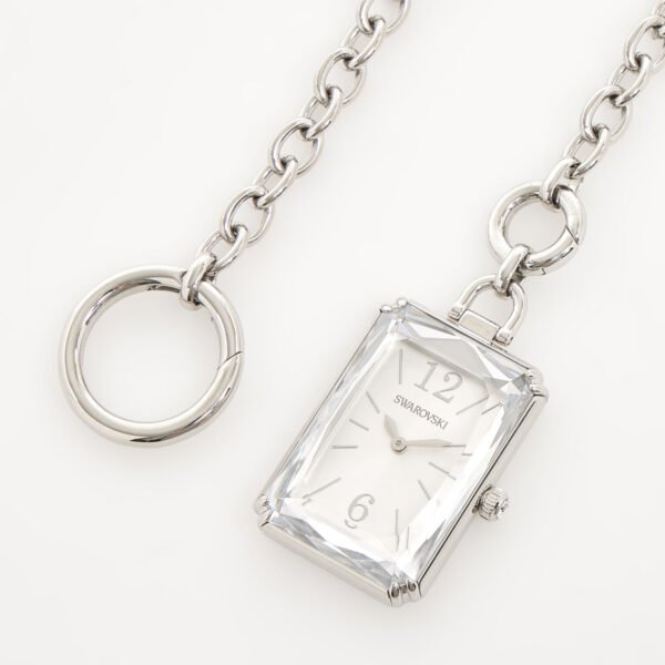 Swarovski Millenia Pocket or Necklace Watch 5615855 Silver Tone Stainless steel