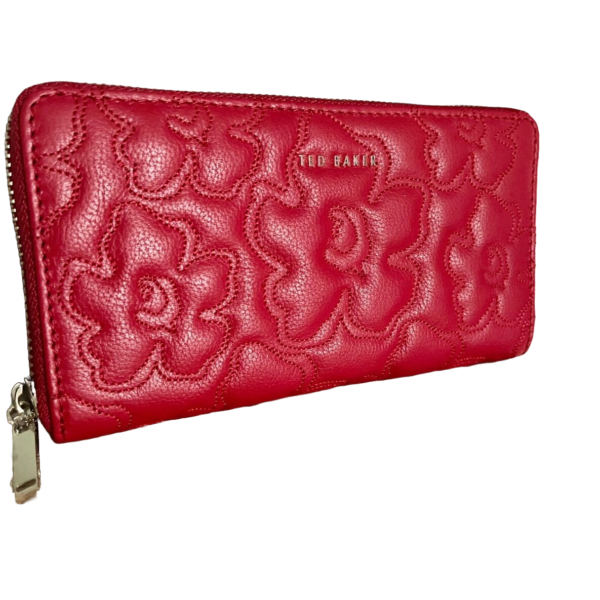 Ted Baker Ayasina magnolia-quilted leather zip-around wallet