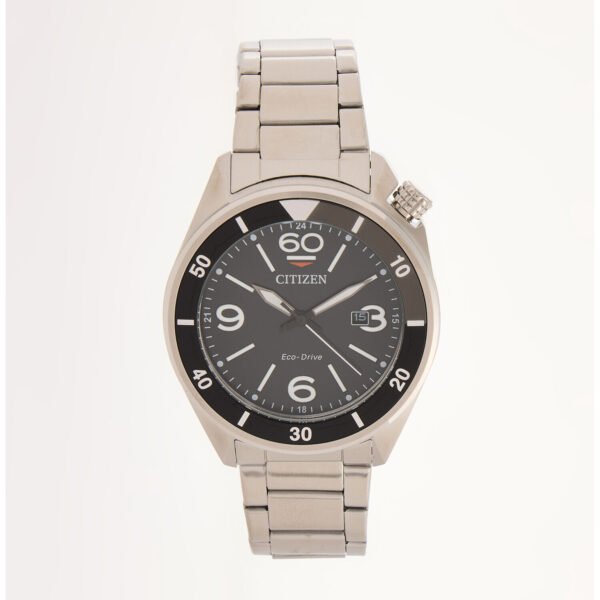 Citizen Eco-Drive Men's Sport Stainless Steel Bracelet Watch AW1710-80E