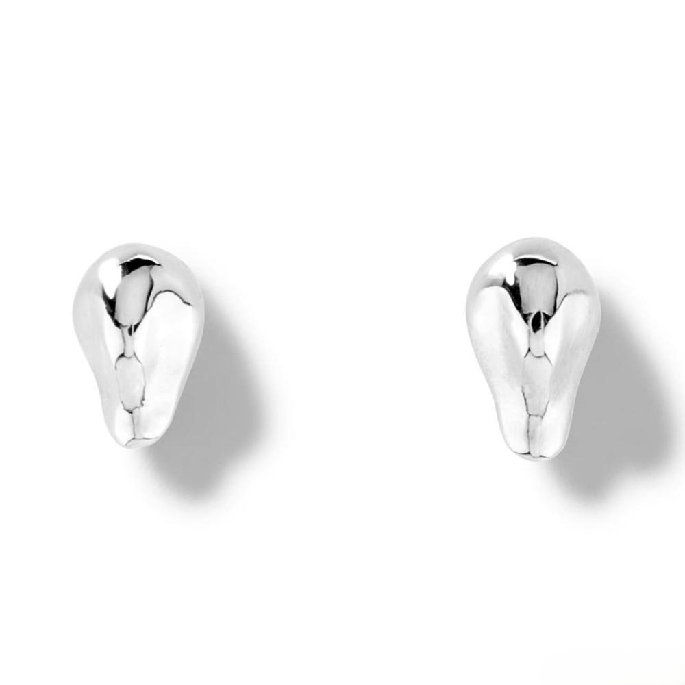 UNOde50 My Other Half Silver Plated Stud Earrings PEN0762MTL0000U UNOde50 My Other Half Silver Plated Stud Earrings PEN0762MTL0000U