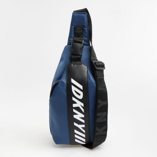 DKNY Unisex Chest Crossbody Sling Bag - Navy Blue Logo DO090AH4