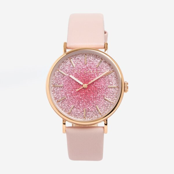 Ted Baker Phylipa Ladies Watch Pink Leather Sparkling Dial BKPPHS136