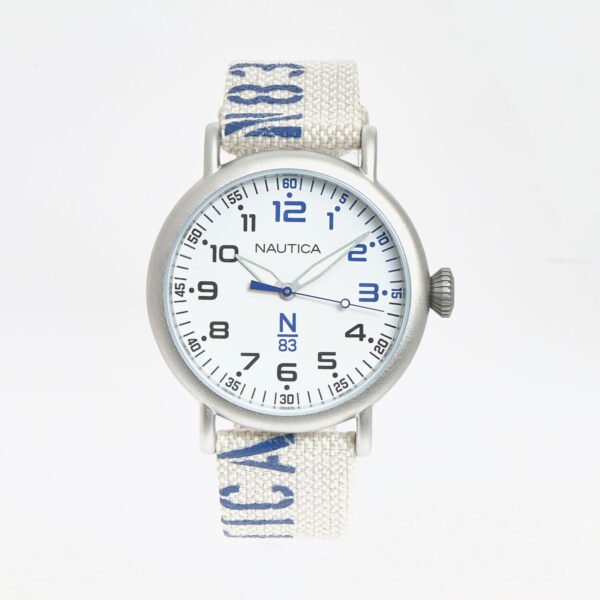 Nautica N83 loves the ocean logo-embellished sustainable watch NAPLSS014