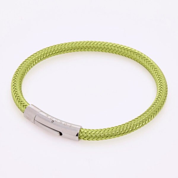 Tateossian Green Enamelled Copper Bracelet BR1051