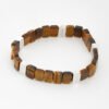 Tateossian Tiger’s Eye & Sterling Silver Bracelet Brown Gemstone BL3264