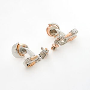 Tateossian CL7423 Silver Tone Motorbike & Helmet Cufflinks Boxed