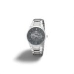 Wellington Men's Silver Quartz Watch WN601-191 Grey Dial Chronograph