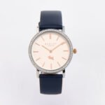 Radley RY21805A Ladies Navy Leather Watch Rose Accents 34mm Quartz