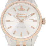 Vivienne Westwood Seymour Silver & Rose Gold Two Tone Men’s Watch VV242SLSR