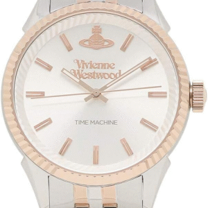 Vivienne Westwood Seymour Silver & Rose Gold Two Tone Men’s Watch VV242SLSR