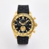 Versace Chrono Quartz Chronograph Black Dial Gold-Tone Men’s Watch VE9K00224