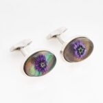 Tateossian Deadly Creatures Olgaea Leucophylla Resin Cufflinks CL7010