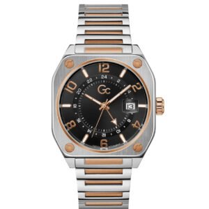GC Airborne Men’s Quartz Black Dial Two-Tone Stainless Steel Watch Z16002G2MF