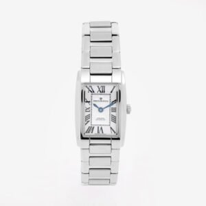 Dreyfuss & Co Ladies Silver Watch Swiss Quartz Rectangular DLB00051/01