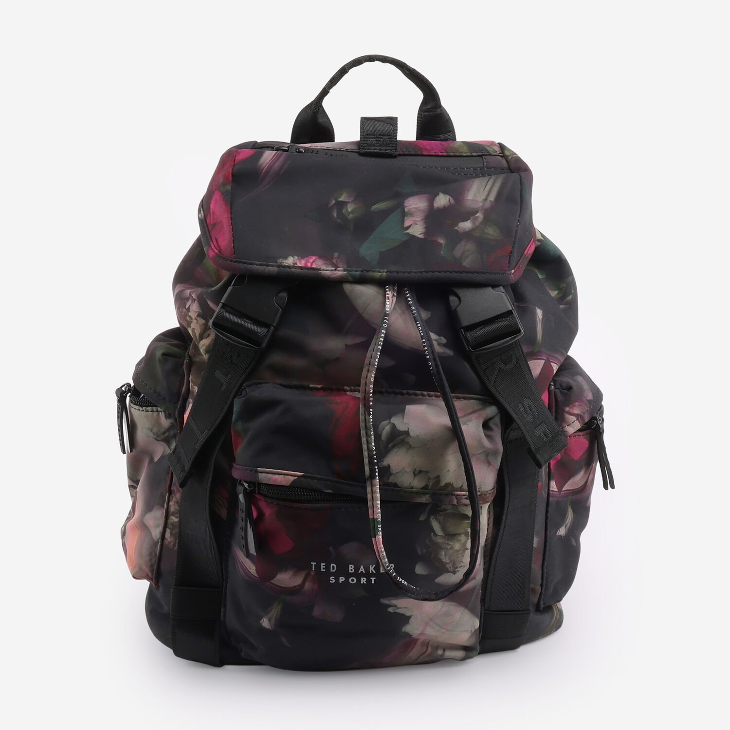 Ted Baker Sport Multicoloured Flower Pattern Multipocket Backpack