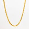 Michael Kors Astor Link 14ct Gold-Tone Chain Necklace MKJ835600710