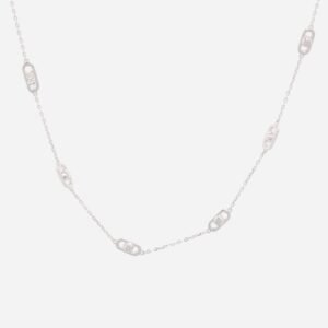 Michael Kors Astor Link Sterling Silver Necklace MKC173200