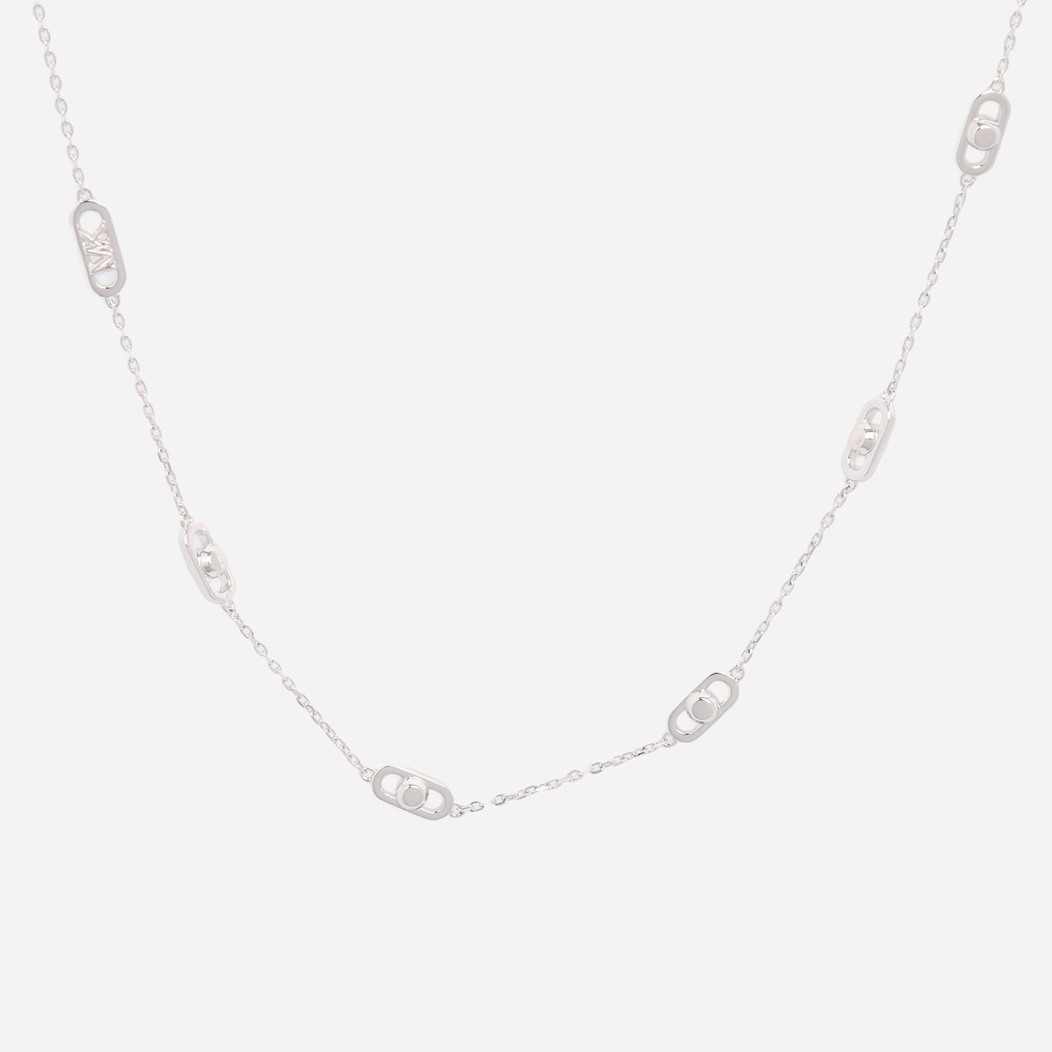 Michael Kors Astor Link Sterling Silver Necklace MKC173200 Michael Kors Astor Link Sterling Silver Necklace MKC173200