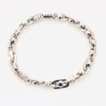 Michael Kors Astor Silver-Plated Link Bracelet MKJ841000 Womenβs 19cm