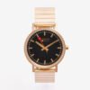 Mondaine Classic Quartz Grey Dial Rose Gold Stainless Steel Watch 36mm