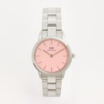 Daniel Wellington Iconic Link Blush 28mm Silver Ladies Watch DW00100534