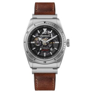 Ingersoll I13901 Scovill Automatic Men’s Watch Brown Leather 43mm 10ATM