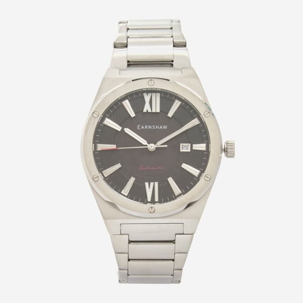 Thomas Earnshaw Drake Skeleton Automatic Watch ES-8293-11 Vintage Black