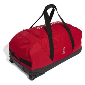 Adidas NOC Poland XL Travel Bag 130L Red JF1021 Wheeled Sports Holdall