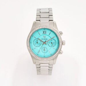 Sif Jakobs Domenica SJ-W2402-CZ Blue Dial Stainless Steel Watch 36mm